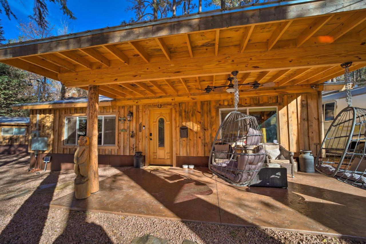 Cozy Cabin Retreat With Patio And Fenced Yard Payson Bagian luar foto